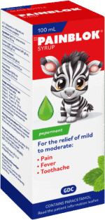 Painblok Peppermint Paediatric Pain & Fever Relief Syrup 100ml 100ml