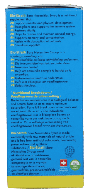 Bio-strath Bare Necessities Syrup 100ml 100ml