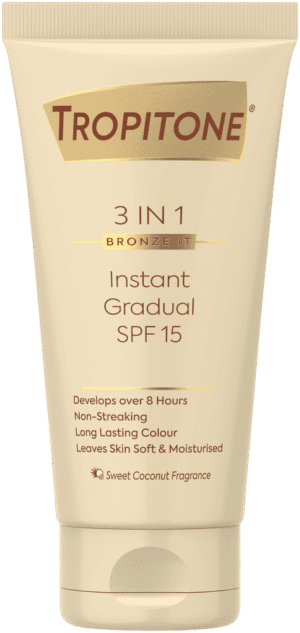 Tropitone Bronze It SPF 15 3-in-1 Instant Gradual Tan Lotion 150ml 150ml