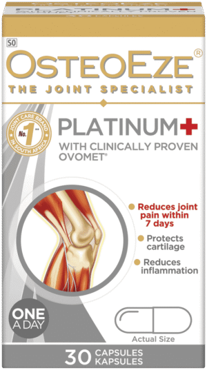 Osteoeze Platinum Plus Supplement Capsules 30pk 30pk