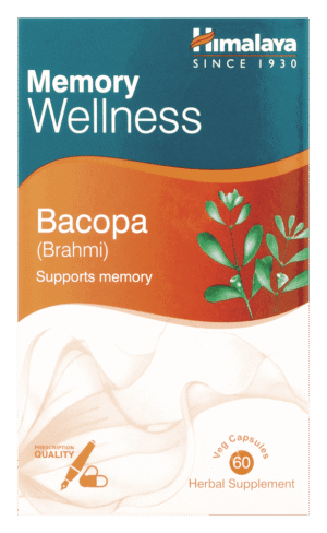 Himalaya Bacopa (Brahmi) Veg Capsules 60pk 60pk