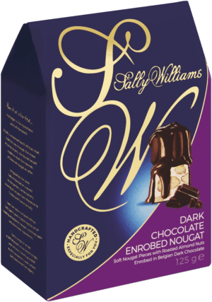Sally Williams Dark Chocolate Coated Nougat 125g 125g