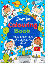 National Stationery Jumbo Colouring Book 1s 1s