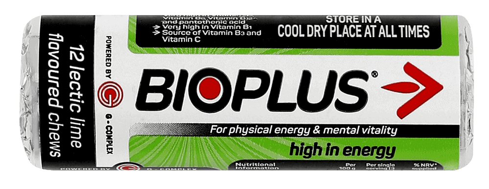 BIOELECTRIC　AMPL◆1 Bioplus Bioplus Lectic Lime Flavoured Chews 12pk