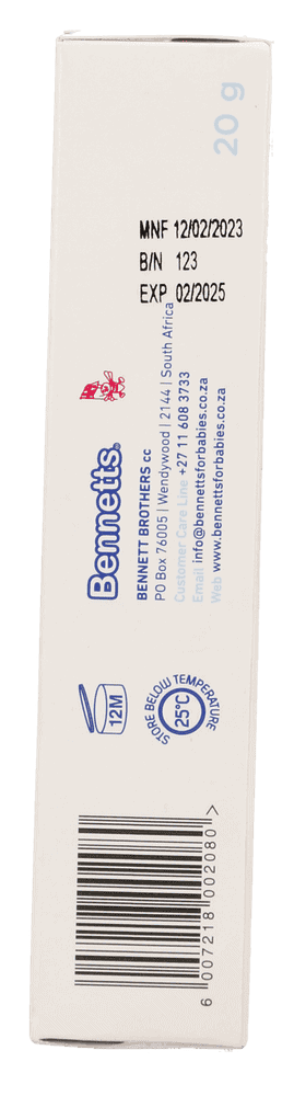 Bennetts Baby Bum Crème 20g 20g