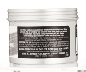Color Rebel Be Platinum Temporary Hair Colour Wax 120ml 120ml