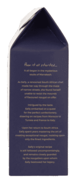 Sally Williams Dark Chocolate Coated Nougat 125g 125g