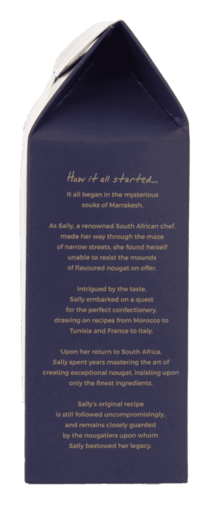 Sally Williams Dark Chocolate Coated Nougat 125g 125g