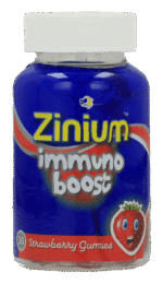 Zinium Strawberry Immuno Boost Gummies 30pk 30pk