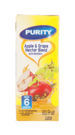 Purity From 6 Months Apple & Grape Nectar Blend with Rooibos 80% Fruit Juice 200ml 200ml