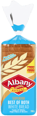 Albany Superior Best of Both White Bread 700g 700g