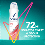 Shield Women Fresh Musk Antiperspirant Deodorant Body Spray 150ml 150ml