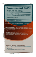 Himalaya Bacopa (Brahmi) Veg Capsules 60pk 60pk