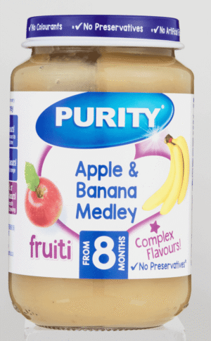 Purity From 8 Months Apple & Banana Medley Fruiti 200ml 200ml
