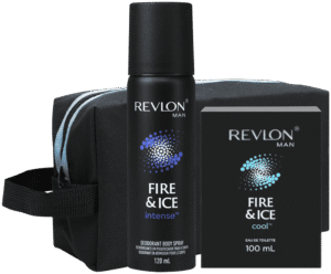 Revlon Man Fire & Ice Limited Edition Cool & Intense Fragrance Gift Set 1s 1s