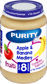 Purity From 8 Months Apple & Banana Medley Fruiti 200ml 200ml