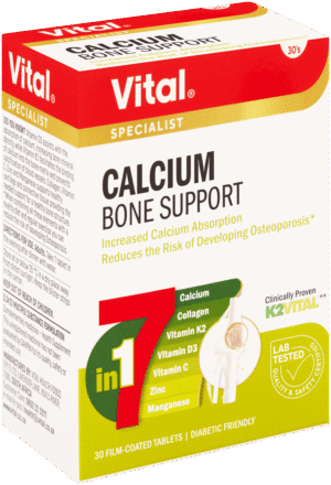 Vital Ultra Calcium Bone Support Tablets 30pk 30pk