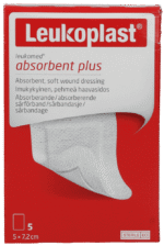 Leukoplast Absorbent Plus Wound Dressings 5pk 5pk