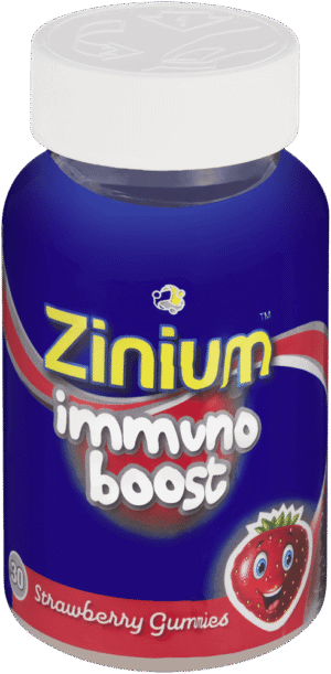 Zinium Strawberry Immuno Boost Gummies 30pk 30pk