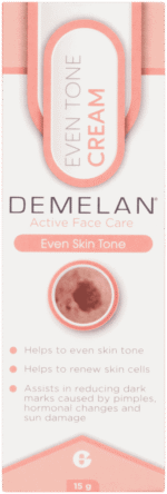Demelan Even Skin Tone Cream 15g 15g
