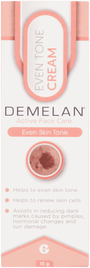 Demelan Even Skin Tone Cream 15g 15g