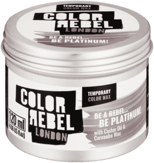 Color Rebel Be Platinum Temporary Hair Colour Wax 120ml 120ml