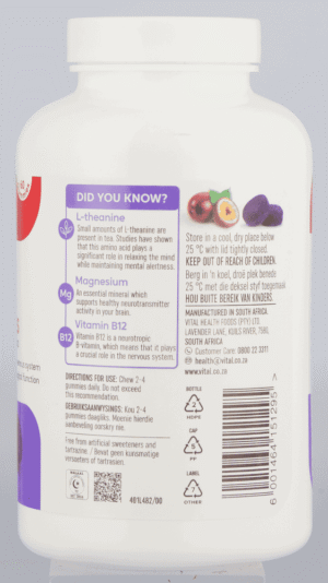 Vital Calm & Relax Adult Gummies 60pk 60pk