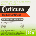 Cuticura Herbal Ointment 20g 20g