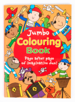 National Stationery Jumbo Colouring Book 1s 1s