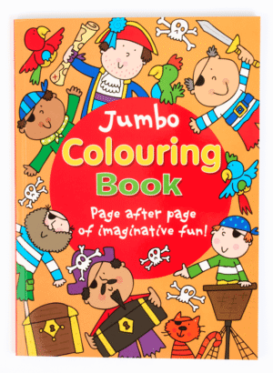 National Stationery Jumbo Colouring Book 1s 1s