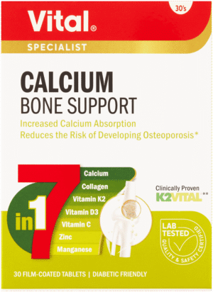 Vital Ultra Calcium Bone Support Tablets 30pk 30pk