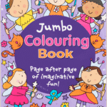 National Stationery Jumbo Colouring Book 1s 1s
