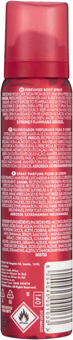 Revlon Charlie Red Perfumed Body Spray 90ml 90ml