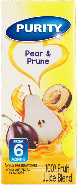 Purity From 6 Months Pear & Prune 100% Fruit Juice Blend 200ml 200ml