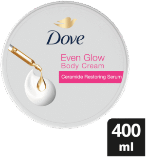 Dove Even Glow Body Cream 400ml 400ml