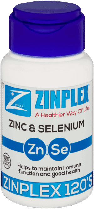 Zinplex Zinc & Selenium Tablets 120pk 120pk