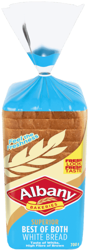 Albany Superior Best of Both White Bread 700g 700g