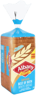 Albany Superior Best of Both White Bread 700g 700g
