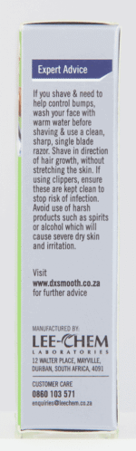 DX Smooth Bump Shield Razor Bump Solution Treatment Cream 30ml 30ml