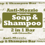 Reitzer's Anti-Mozzie Glycerine Soap & Shampoo Bar 120g 120g