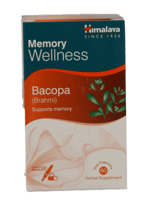 Himalaya Bacopa (Brahmi) Veg Capsules 60pk 60pk