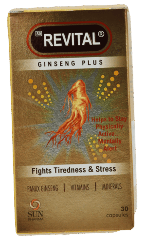Revital Ginseng Plus Supplement Capsules 30pk 30pk