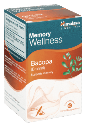 Himalaya Bacopa (Brahmi) Veg Capsules 60pk 60pk