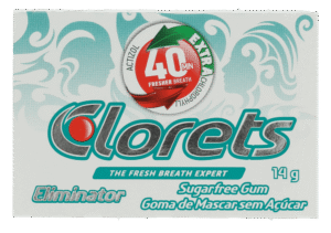 Clorets Eliminator Sugar-Free Gum 10pk 10pk