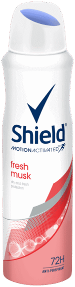 Shield Women Fresh Musk Antiperspirant Deodorant Body Spray 150ml 150ml