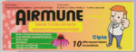 Cipla Airmune Citrus Flavour Immune System Supporter Effervescent Tablets 10pk 10pk