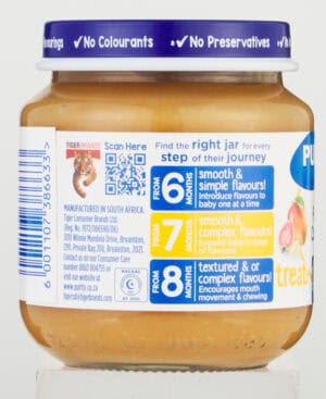 Purity From 7 Months Fruity Custard Treati 125ml