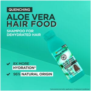 Garnier Ultimate Blends Aloe Vera Hair Food Quenching Shampoo 350ml