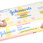 Johnson's Extra Sensitive Fragrance Free Wipes 56pk