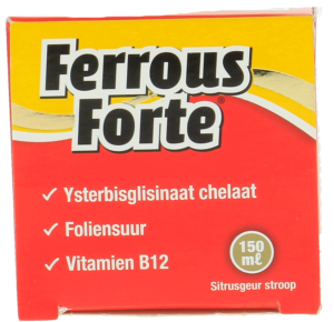 Ferrous Forte Citrus Flavour Iron Supplement Syrup 150ml
